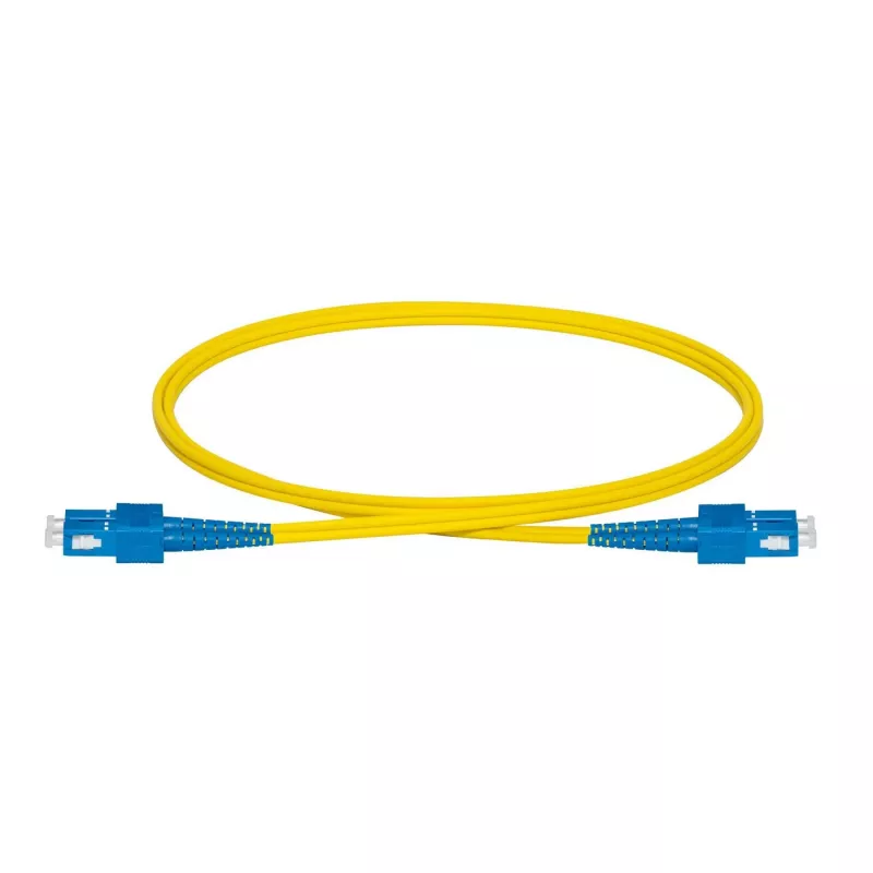 Lanview LVO231378 InfiniBand/optiskās šķiedras kabelis 3 m 2x SC Dzeltens