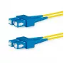 Lanview LVO231380 optisko šķiedru kabelis 10 m 2x SC dzeltens
