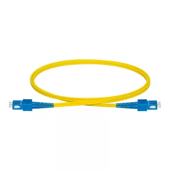 Lanview LVO231380 optisko šķiedru kabelis 10 m 2x SC dzeltens