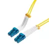 Lanview LVO2314005-FLEX InfiniBand/optiskās šķiedras kabelis 0,5 m LC LC/LC Dzeltens
