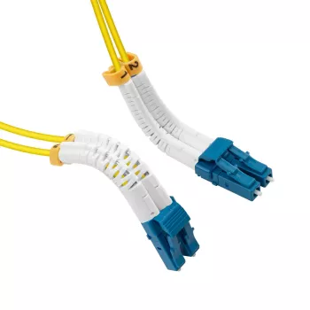 Lanview LVO231408-FLEX InfiniBand/šķiedras optikas kabelis 3 m LC LC/LC Dzeltens