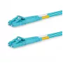 Lanview LVO231469 InfiniBand/optiskās šķiedras kabelis 1 m 2x LC akvamarīna krāsā