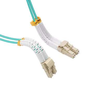 Lanview LVO231469-FLEX InfiniBand/optiskās šķiedras kabelis 1 m LC LC/LC Aqua krāsā