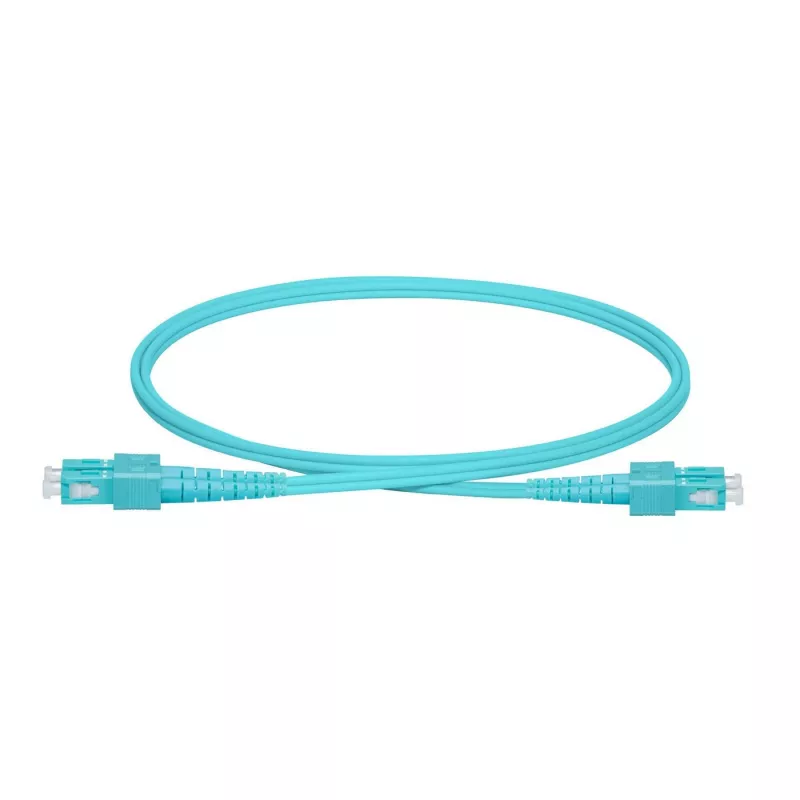 Lanview LVO231476 InfiniBand/optiskās šķiedras kabelis 10 m 2x SC akvamarīna krāsā