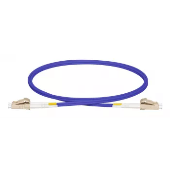 Lanview LVO231810 InfiniBand/optiskās šķiedras kabelis 1 m 2x LC violets