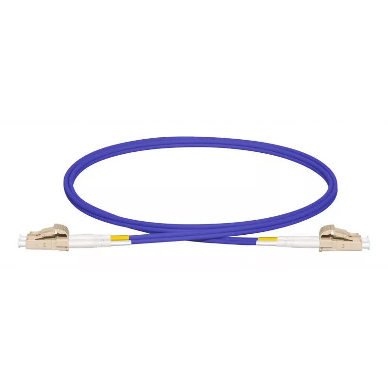 Lanview LVO231811 InfiniBand/optiskās šķiedras kabelis 2 m 2x LC Violeta