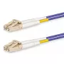 Lanview LVO231819 InfiniBand/optiskās šķiedras kabelis 10 m 2x LC violets