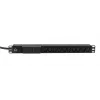 Lanview LVR261877 strāvas sadales bloks (PDU) 10 AC kontaktligzdas 1U Melns