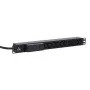Lanview LVR261877 strāvas sadales bloks (PDU) 10 AC kontaktligzdas 1U Melns