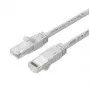 Tīkla kabelis Lanview LV-SFTP6A01W Gold Connector S/FTP 1m Balts