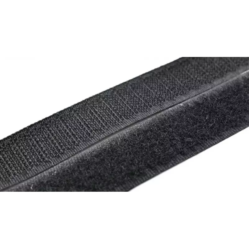 Lanview LVT125467 kabeļu saite Āķa un cilpas kabeļu saite Melna 1 gab.