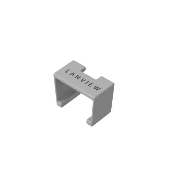 Krāsu kodēšanas klipsis Lanview LVT-SC Pelēks Plastmasa 10x5x5mm 20gab.