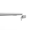 Compulocks Ledge MacBook Air 13 inch M2 un M3 ar atslēdzošu slēdzeni, sudraba