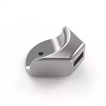 Compulocks Ledge adapteris MacBook Air 15 collu M2 M3 atslēgas kabeļa slēdzenei, sudraba krāsā