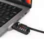 Compulocks Ledge Lock Adapter MacBook Pro 14 collu M1 M2 M3 sudrabkrāsā