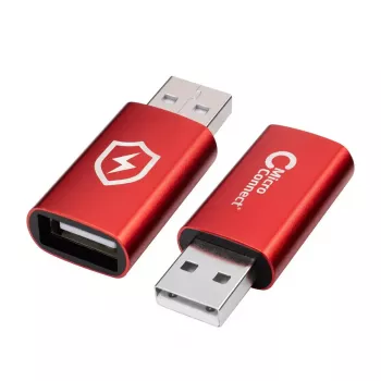 Microconnect MC-AAADAP-SC savienotāju adapteris USB A sarkans