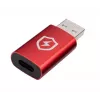 Dzimuma pārveidotājs Microconnect MC-ACADAP-SC USB A uz USB C sarkans