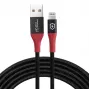 Microconnect MC-ALIGHTNING-SC lightning kabelis 1,5 m Melns
