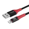 Microconnect MC-ALIGHTNING-SC lightning kabelis 1,5 m Melns