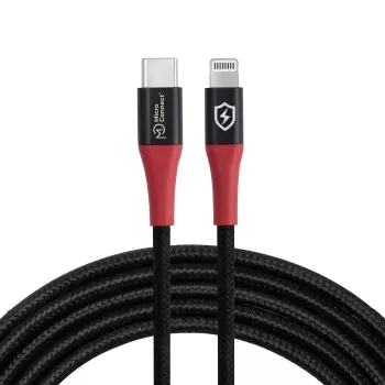 Microconnect MC-CLIGHTNING-SC zibens kabelis 1.5 m melns