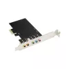 Microconnect MC-CMI6CH-PCIE audio karte Iekšēja 5.1 kanāli PCI-E