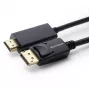 Microconnect MC-DP-HDMI-100 video kabeļa adapteris 1 m DisplayPort melns
