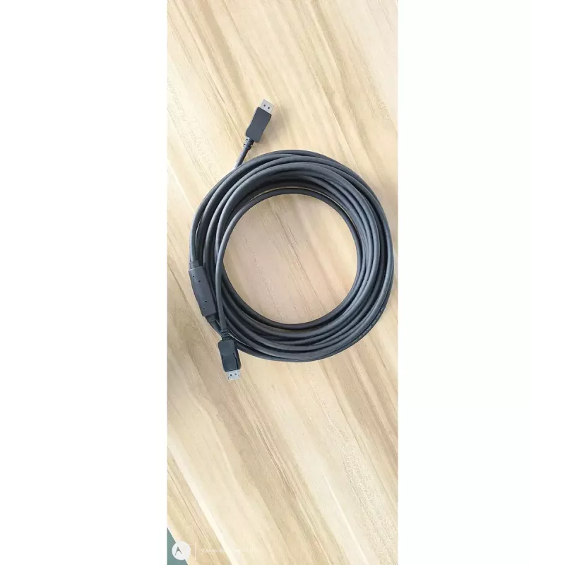 Microconnect MC-DP-MMG-1500 DisplayPort kabelis 15 m melns
