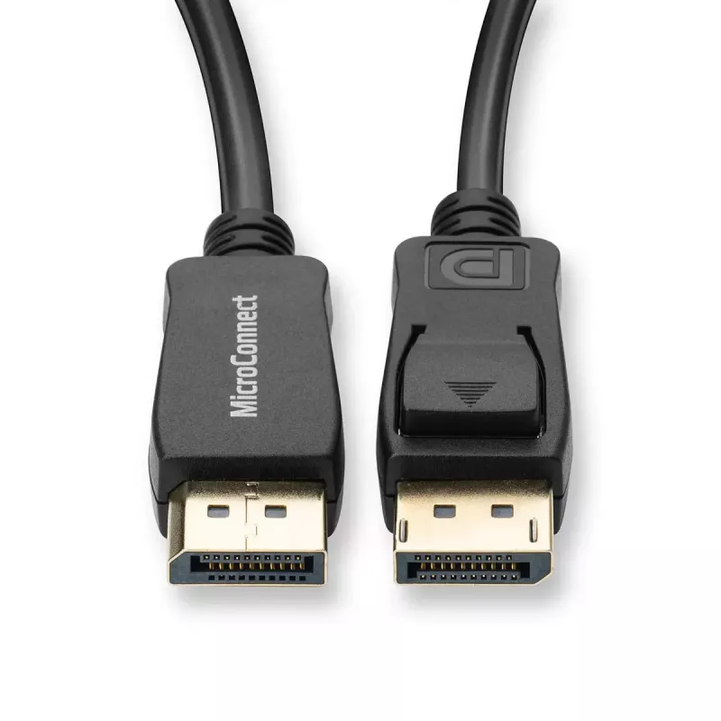Microconnect MC-DP-MMG-1500 DisplayPort kabelis 15 m melns