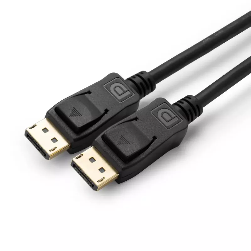 Microconnect MC-DP-MMG-1500 DisplayPort kabelis 15 m melns