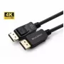 Microconnect MC-DP-MMG-1500 DisplayPort kabelis 15 m melns