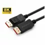 Microconnect MC-DP-MMG-300V1.4 DisplayPort kabelis 3 m Melns