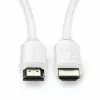 HDMI kabelis Microconnect MC-HDM19192V2.0WH 2m 18Gbit/s Balts