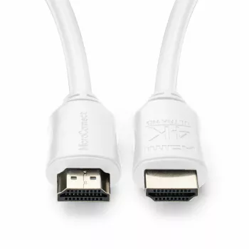 Microconnect MC-HDM19195V2.0WH HDMI kabelis 0.5 m HDMI Type A (standarta) balts