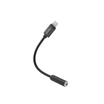 Microconnect MC-LIGHTJACK3.5 kabeļa dzimuma mainītājs Lightning 3.5mm Melns