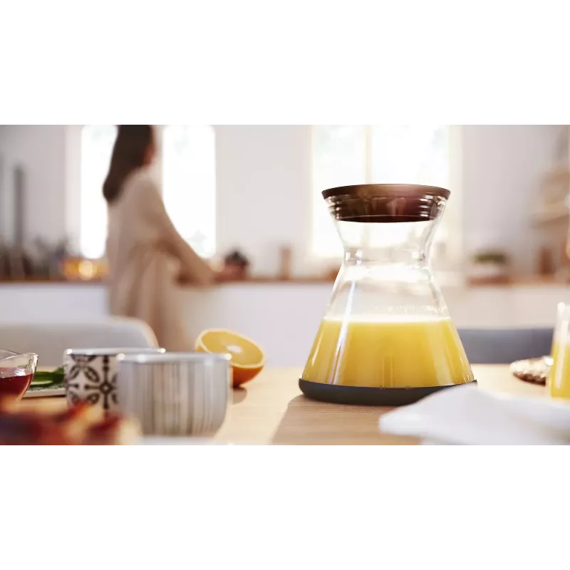 Citrus spiede Bosch MCP72GPB — elektriskā citrusaugļu spiede, nerūsējošais tērauds, 1 L sulas trauks, melna