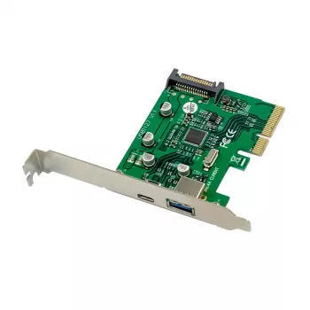 Microconnect MC-PCIE-ASM1142-CA interfeisa kartes/adapteris Iekšējais USB 3.2 Gen 1 (3.1 Gen 1)