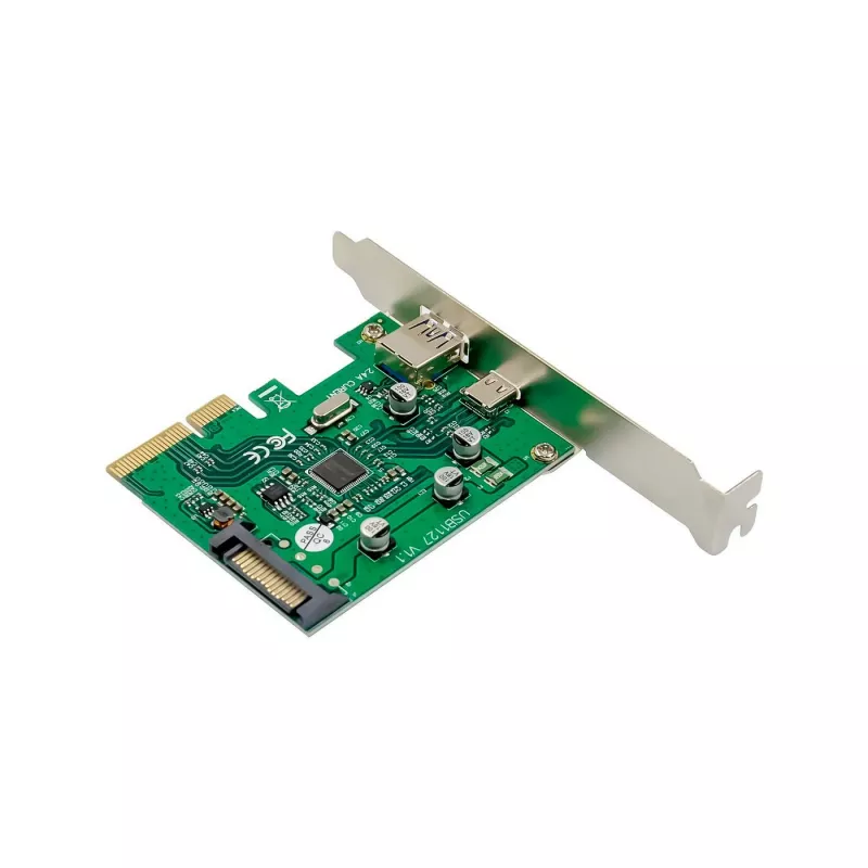 Microconnect MC-PCIE-ASM1142-CA interfeisa kartes/adapteris Iekšējais USB 3.2 Gen 1 (3.1 Gen 1)