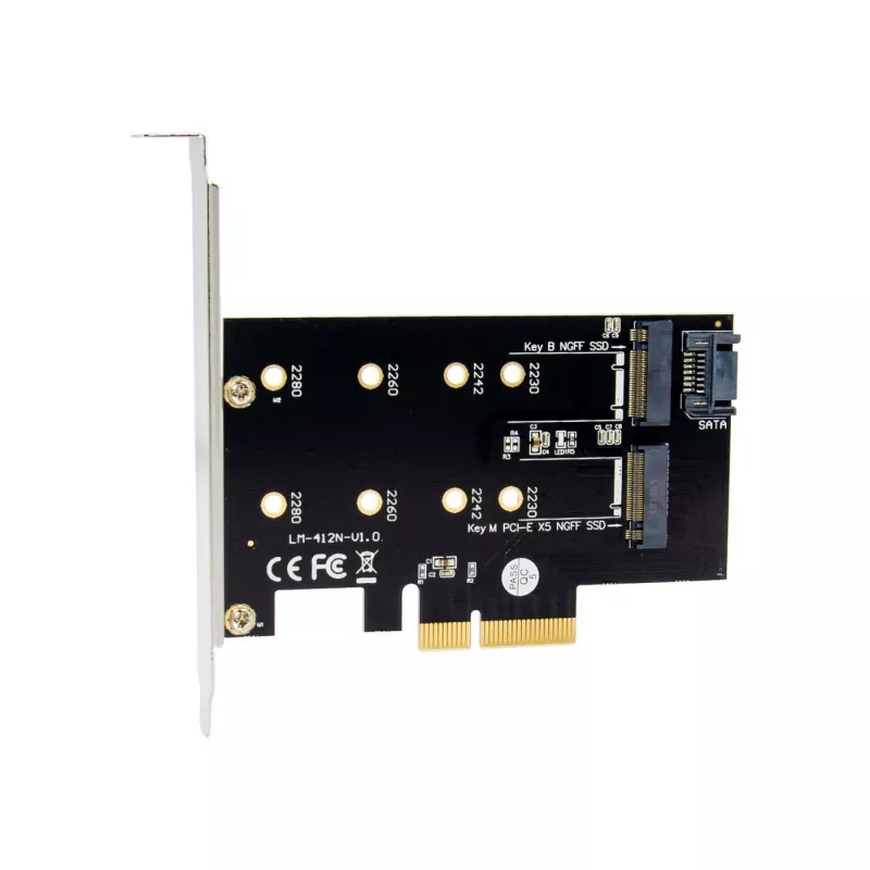 Microconnect MC-PCIE-SSDADAPTER interfeisa kartes/ adapteris iekšējais M.2