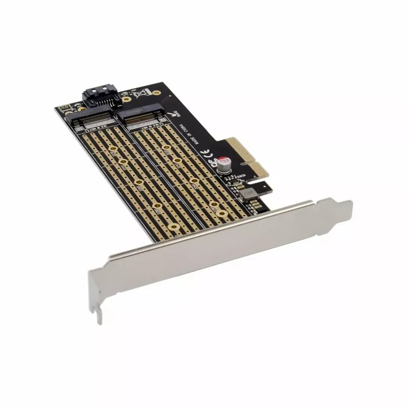 Microconnect MC-PCIE-X4M2 interfeisa kartes/ adapteris iekšējais M.2