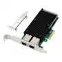Microconnect MC-PCIE-X550 tīkla karte Iekšējā Ethernet 10000 Mbit/s