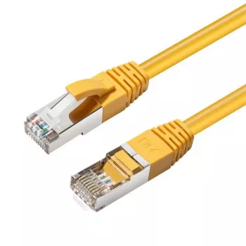 Microconnect MC-SFTP6A10Y tīkla kabelis dzeltens 10 m Cat6a S/FTP (S-STP)