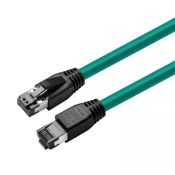 Microconnect MC-SFTP8005G tīkla kabelis zaļš 0.5 m Cat8.1 S/FTP (S-STP)