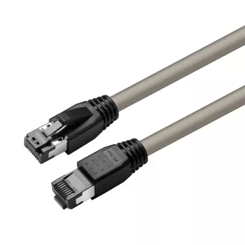 Microconnect MC-SFTP8010 tīkla kabelis Pelēks 10 m Cat8.1 S/FTP (S-STP)