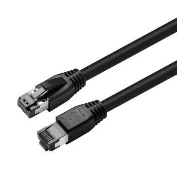 Microconnect MC-SFTP8015S tīkla kabelis Melns 1,5 m Cat8.1 S/FTP (S-STP)