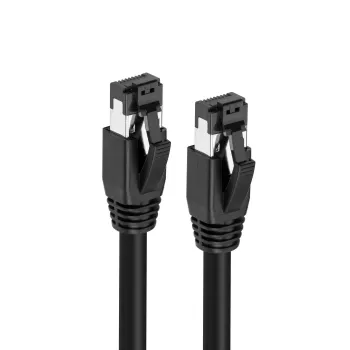 Microconnect MC-SFTP8015S tīkla kabelis Melns 1,5 m Cat8.1 S/FTP (S-STP)