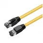 Microconnect MC-SFTP8015Y tīkla kabelis dzeltens 1,5 m Cat8.1 S/FTP (S-STP)