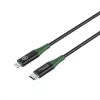 Microconnect MC-SMART USB C-L-2 lightning kabelis 2 m Melns, Zaļš