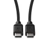 Microconnect MC-USB2.0CC3 USB kabelis USB 2.0 3 m USB C Melns