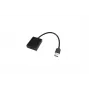 Microconnect MC-USB3.0HDMI video kabeļa adapteris 0,15 m HDMI tips A (standarta) USB tips-A melns