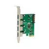 Microconnect MC-USB3.0-T4B interfeisa kartes/adapteris Iekšējais USB 3.2 Gen 1 (3.1 Gen 1)